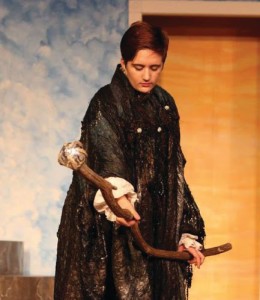 Liv Gwynn stars as Prospero, blowing the audience away with her emotion. (Photo courtesy of Stone Ridge)